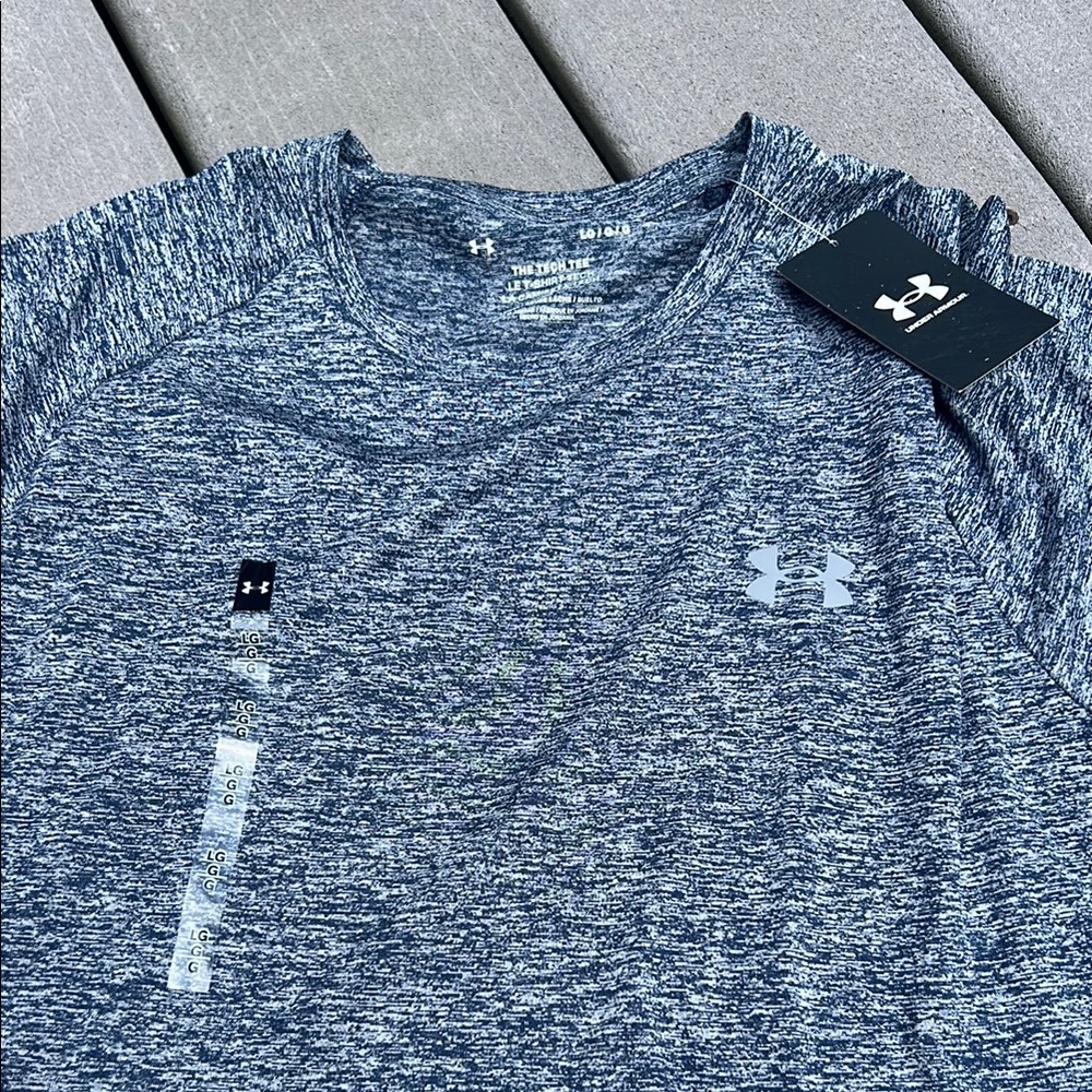 Under Armour Blue Short Sleeve Tee - Picture 3 of 5